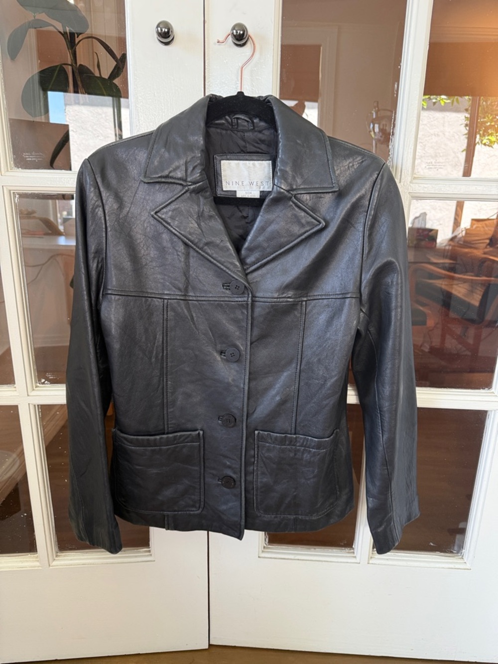 Vintage Nine West Leather Jacket